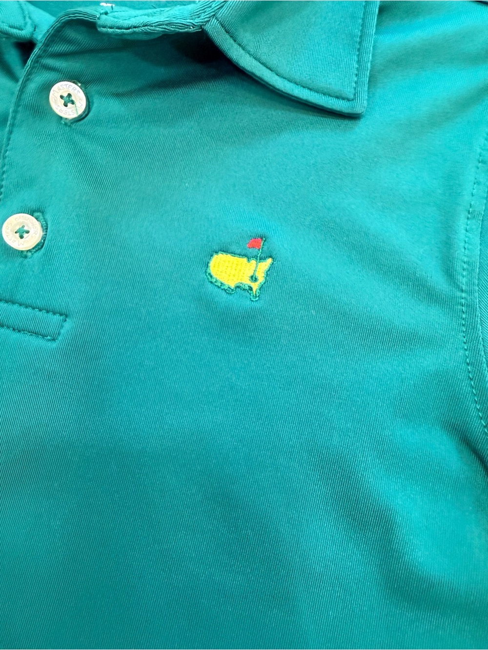 Masters Kids Green Polo - Size 3T - Picture 2 of 4